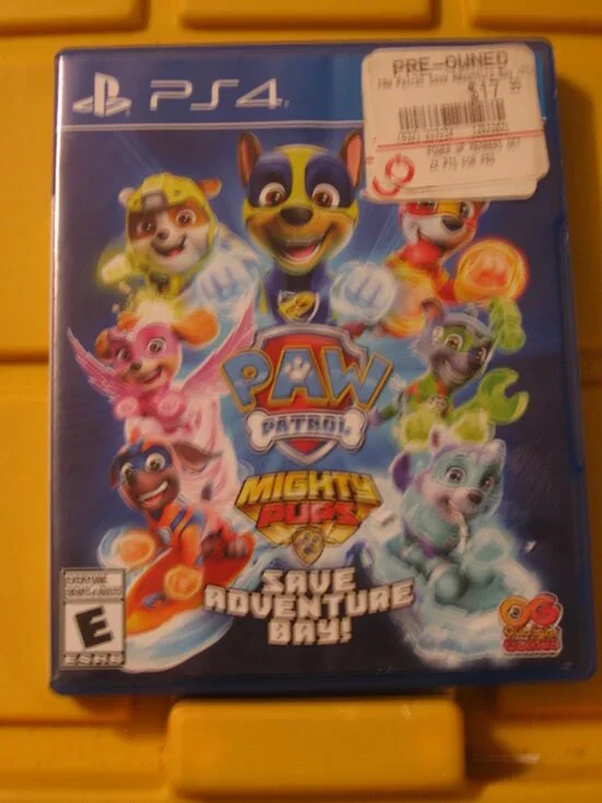 Paw Patrol Mighty Pups Save Adventure Bay Sony PS4