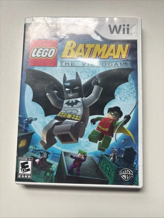 Lego Batman Wii Video Game‎ - Blue Cover
