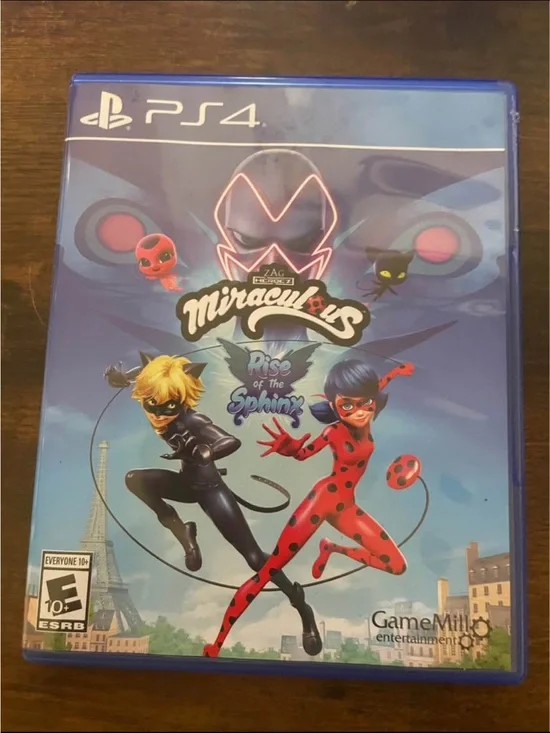 Miraculous ladybug Rise of the sphinx ps4 game