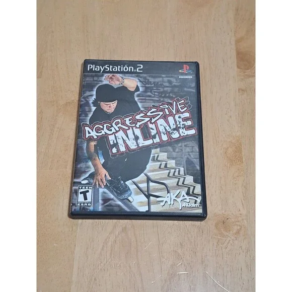 Aggressive Inline (Sony PlayStation 2 PS2, 2002) With Manual UNTESTED
