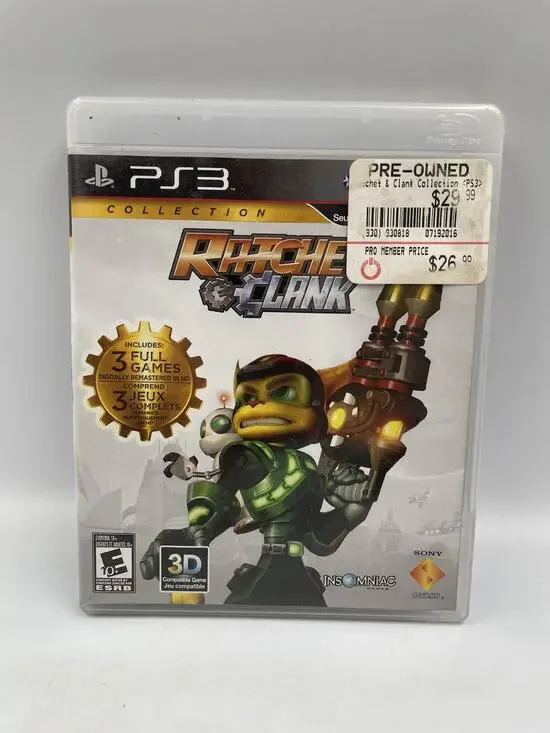 Ratchet & Clank Collection Sony PlayStation 3 (PS3) Factory Sealed!