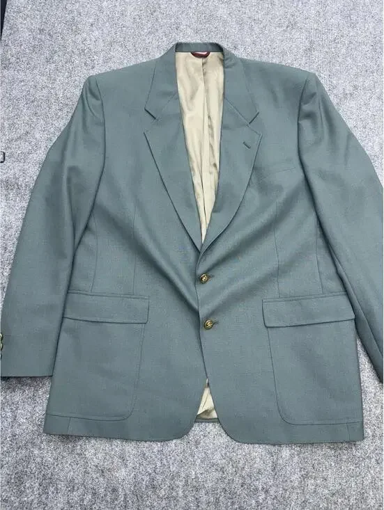 Hart Schaffner Marx Jack Nicklaus Golden Bear 46L Blazer Jacket Mens