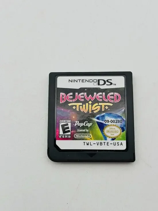 Bejeweled Twist (Nintendo DS, 2010) Cartridge Only Authentic Tested Works VG