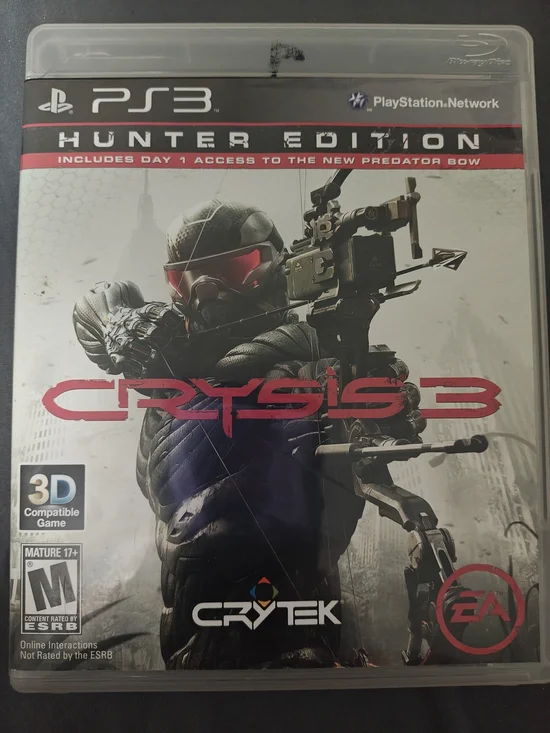 Crysis 3 Hunter Edition - PlayStation 3 (Black/Red)