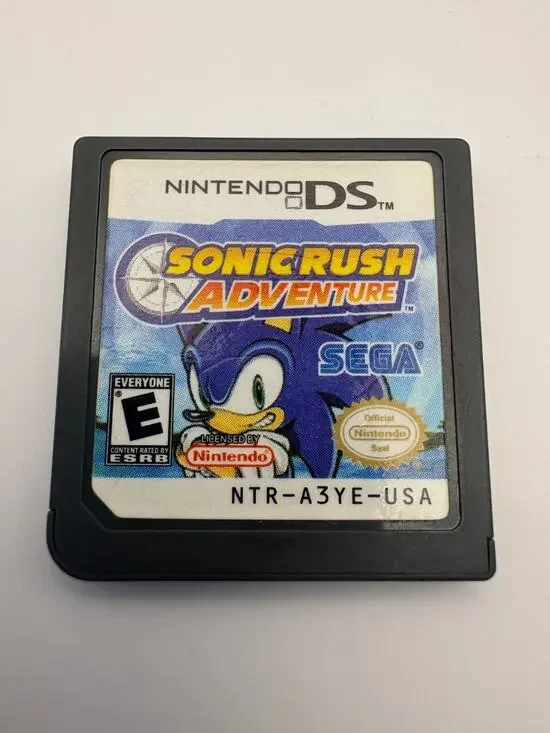 Sonic Rush Adventure (Nintendo DS) Cartridge Only Tested AUTHENTIC