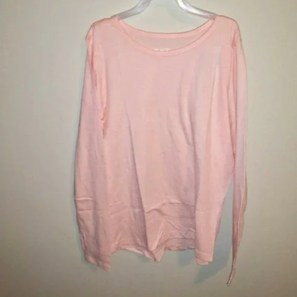 Children's Place girls long sleeve shirt light pink size Large 10/12 K-134