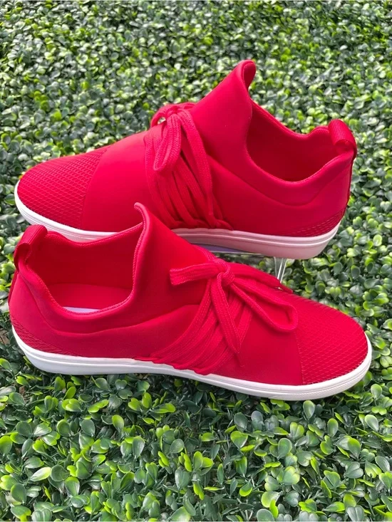 Steve Madden lancer red Sneakers size 9.5