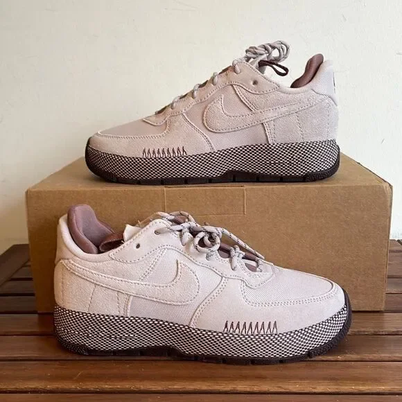 Nike Air Force 1 Wild Platinum Violet USA Women Size 7/UK 4.5/EU 38(FB2348-003)