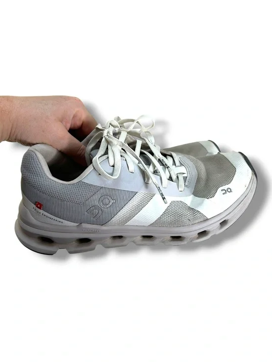 Women’s On Cloud Runner 2 White/Light Gray Sneakers Size 7