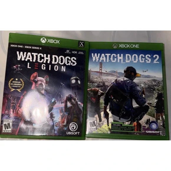 Watch Dogs Legion And Watch Dogs 2 Tested Working  (Microsoft Xbox One,‎ 2020)
