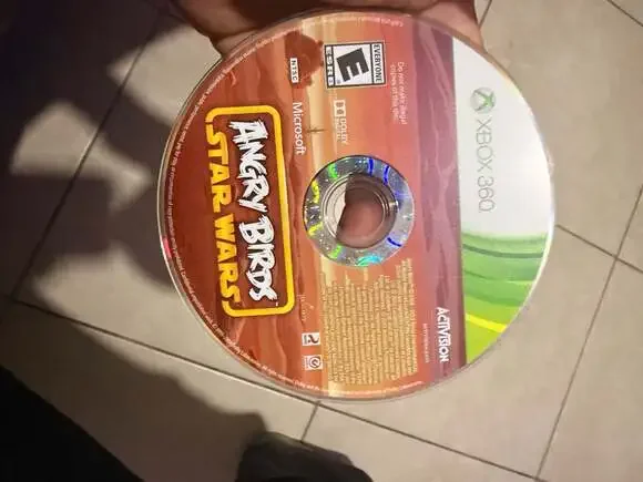 Angry Birds Star Wars - Xbox 360 Video Game Disc