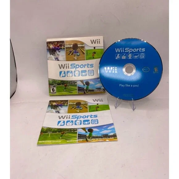 Wii Sports Nintendo Wii 2006 - Tested Bowling Golf Tennis Boxing Bball Mint CIB