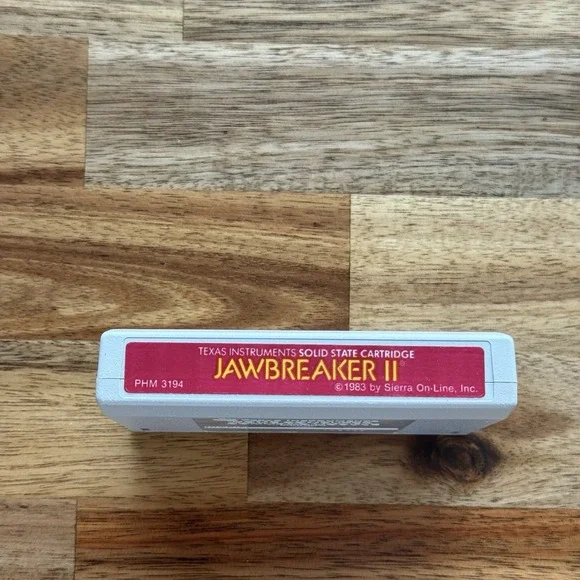 Texas Instruments ITI-99/4A TI-99/4 TI99 JAWBREAKER II 2 Module Videogame
