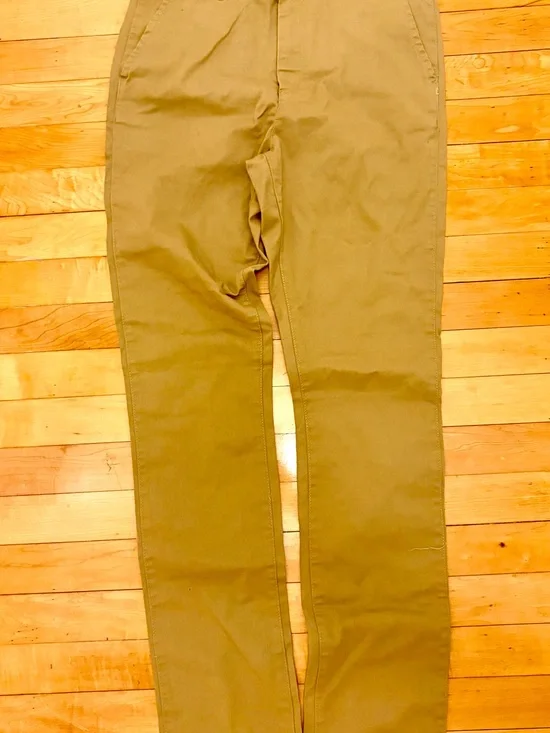Kids’ Tan Straight-Leg Pants NWT