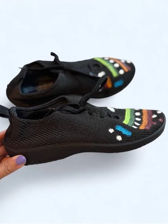 Arcopedico black lace up shoes