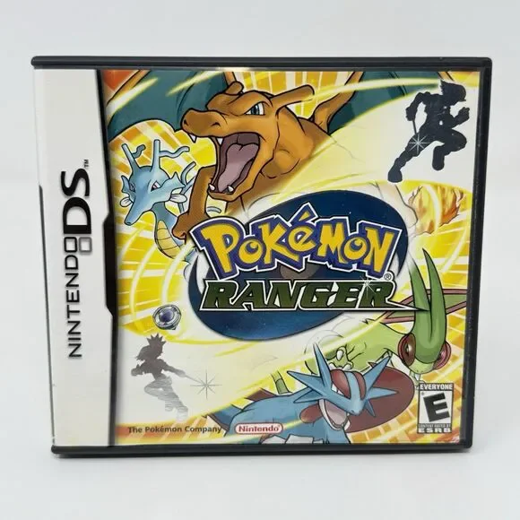 Pokemon Ranger Nintendo DS Case Artwork Only No Game