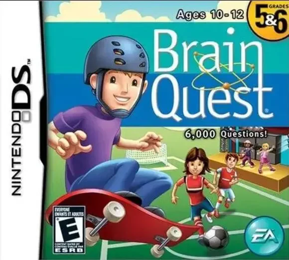 Brain Quest: Grades 5 & 6 - Nintendo DS - Video Game - VERY GOOD