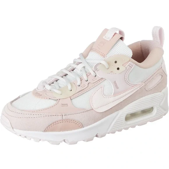 Nike Air Max 90 Futura Ladies Shoes. DM9922-104. Pink & white. Size 8.5 US
