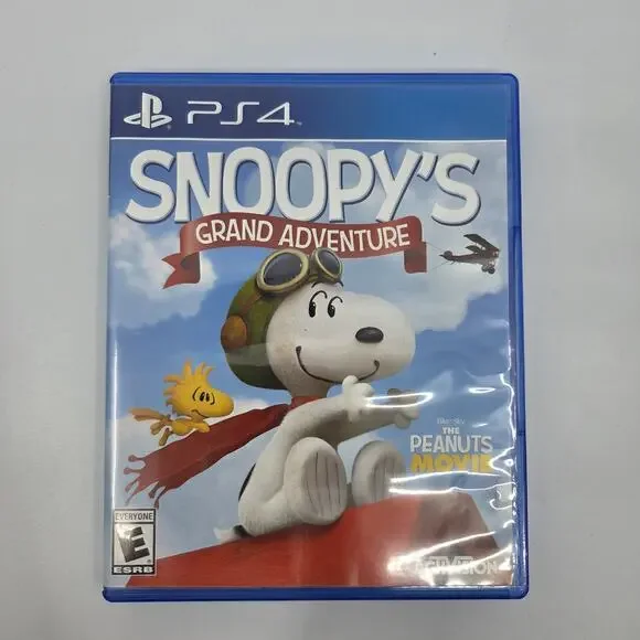 Snoopy's Grand Adventure PS4 PlayStation 4 Complete CIB Game Activision