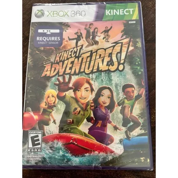 Kinect Adventures! Xbox 360 NEW wrapped