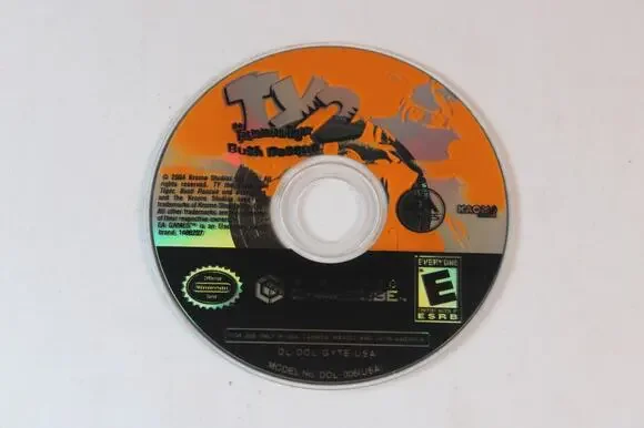 Ty the Tasmanian Tiger 2 Bush Rescue (Nintendo GameCube, 2002) game disc only