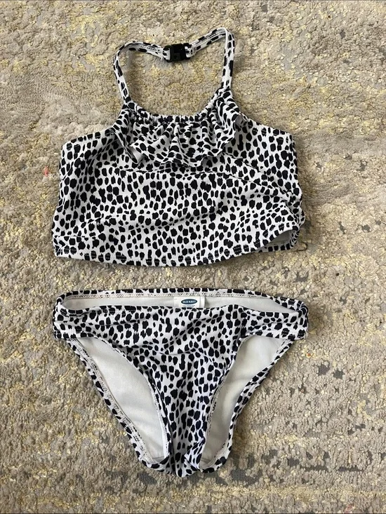 3T leopard print swimsuit