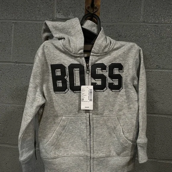 The Children's Place Gray Zip-Up Hoodie