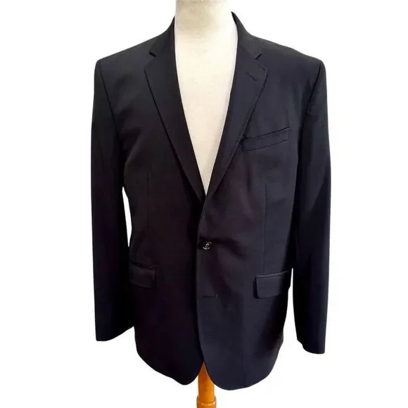 Ted Baker Endurance JONES Black 2 Button Blazer. 42R