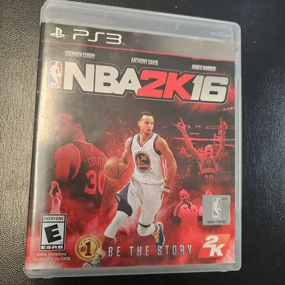 NBA 2K16 Stephen Curry Cover PS4 PlayStation 4