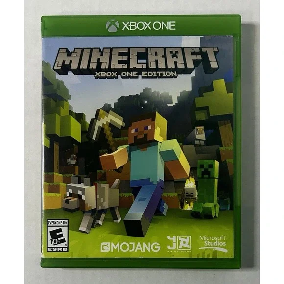 Minecraft Xbox One Edition Microsoft Mojang Sandbox Game Physical Disc