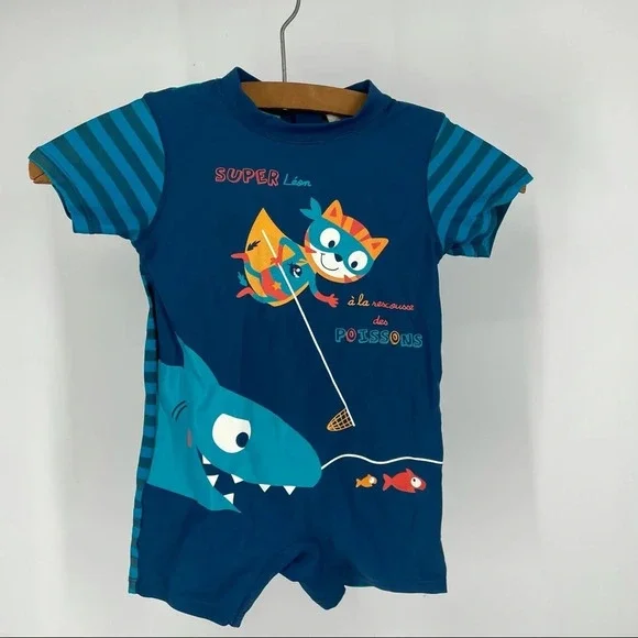 Kids Du Pariel full coverage swim suit 24 month