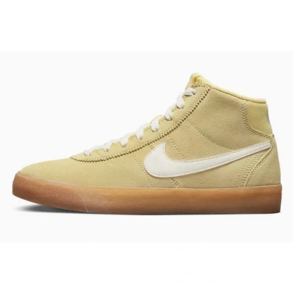 Nike (WMNS) Nike Bruin High SB 'Lemon Wash Gum' DR0126 Size 11/ Men 9.5