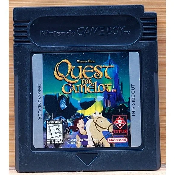 Quest for Camelot‎ (Nintendo Game Boy Color, 1998) GBC