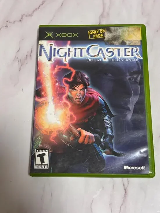 NightCaster: Defeat the Darkness (Microsoft Xbox, 2002) No Manual