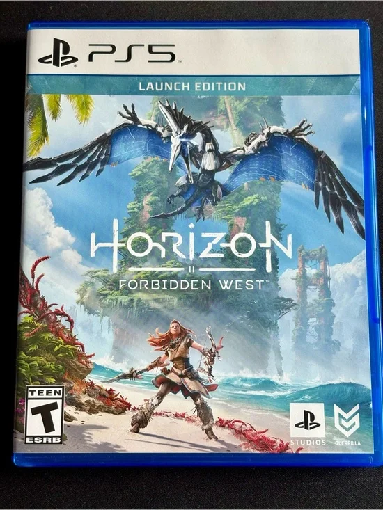 PS5 Horizon Forbidden West Launch Edition Complete + Unused DLC Code 🎮