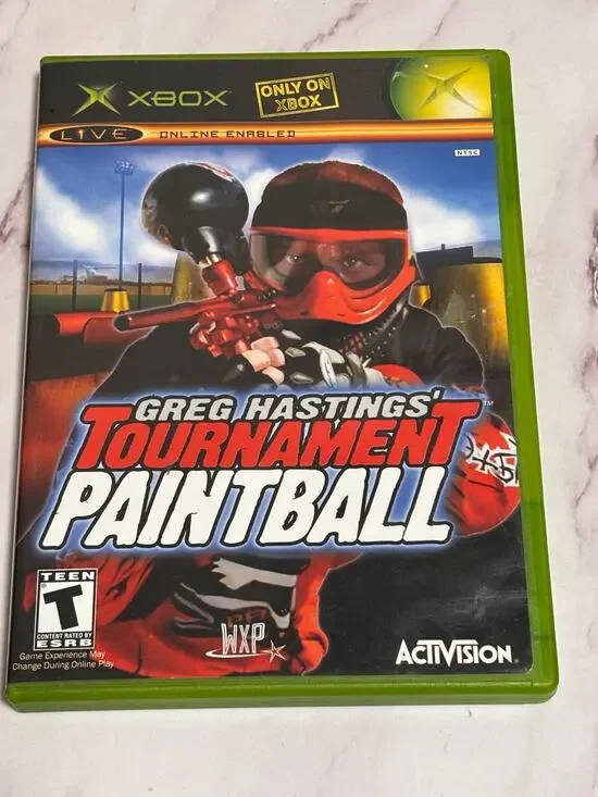 Greg Hastings' Tournament Paintball (Microsoft Xbox, 2004) Complete