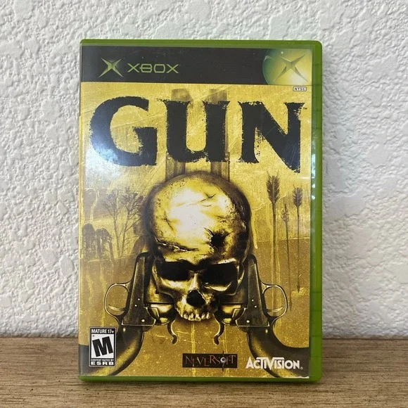 Gun (Microsoft Original Xbox, 2005) CIB Tested Working Disc