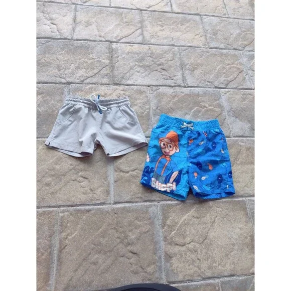 Bundle Size 3t New Without Tags Swim Trunks Blippi And Bass Pro