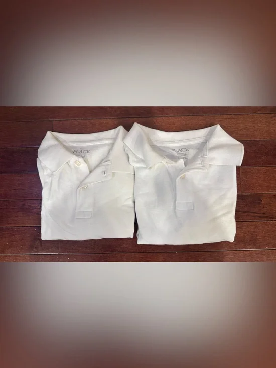Two Children’s Place Uniform Shirts L/S