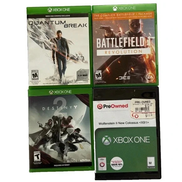 Xbox One Games Lot Of 4 Games All Tested And Working