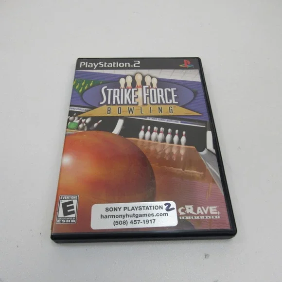 Strike Force Bowling (Sony PlayStation 2, 2004) Complete Tested‎