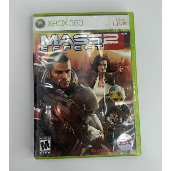 Mass Effect 2 Xbox 360 Complete Game Untested No Manual