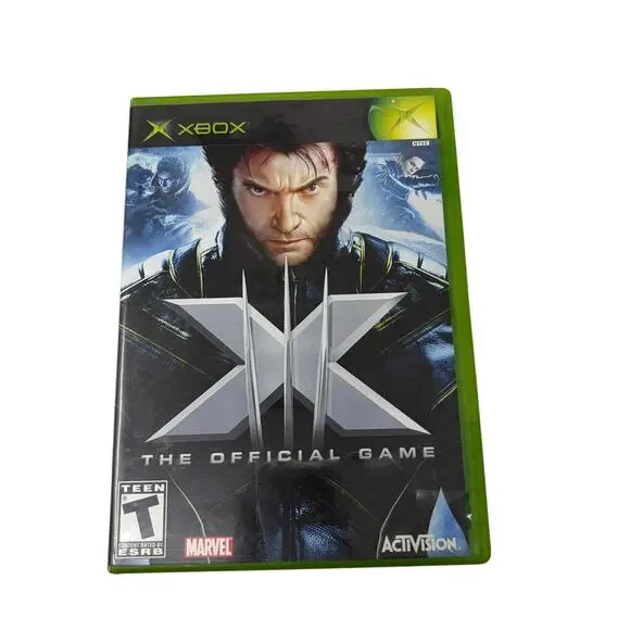 X-Men The Official Game Original Xbox Complete Video Game