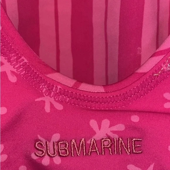 Submarine Pink Reversible One-Piece Swimsuit