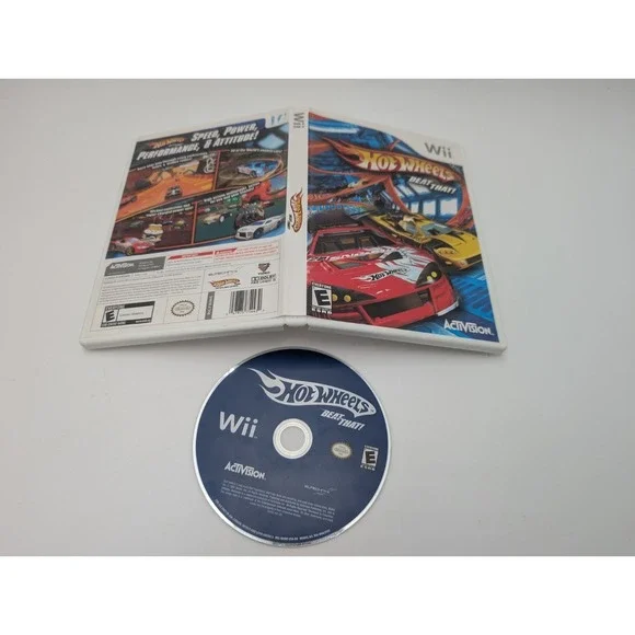 Hot Wheels: Beat That (Nintendo Wii, 2007) Tested Working