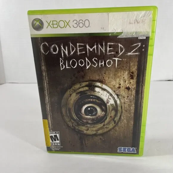 Condemned 2: Bloodshot Microsoft Xbox 360 • Complete CIB w/ Manual SEGA Untested
