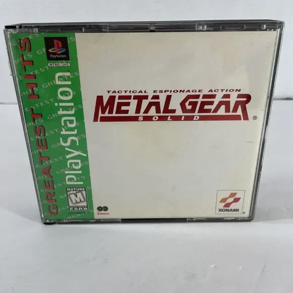 Metal Gear Solid - 2 Disc PS1 Greatest Hits