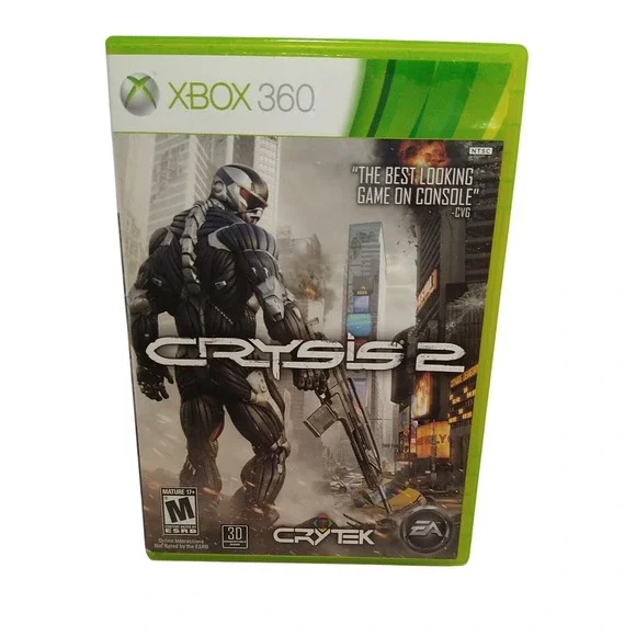 Crysis 2 for Xbox 360! Very Good Condition! See pics!