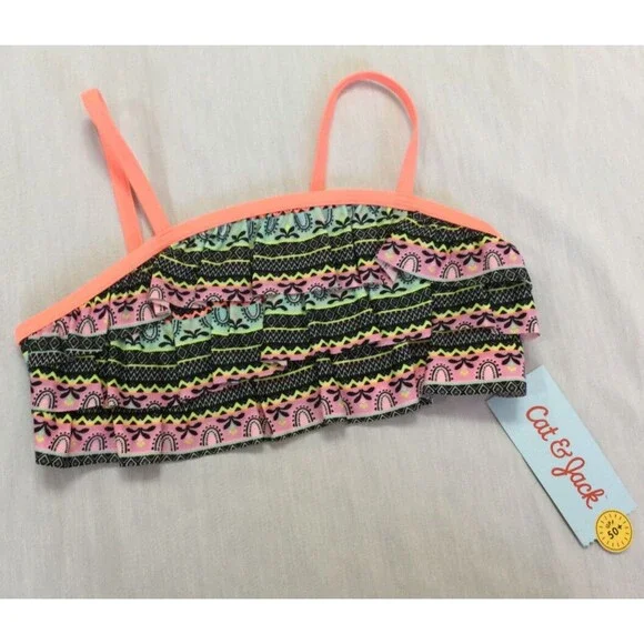 NWT CAT JACK GIRLS SWIM TOP SIZE 5T