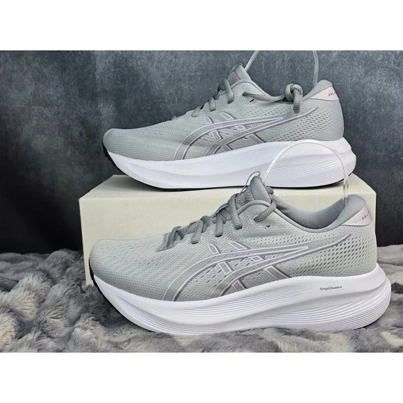 NWOT ASICS Gel-Excite 11 Grey Lavender Running Shoes Womens Size 9 Wide 1012B860